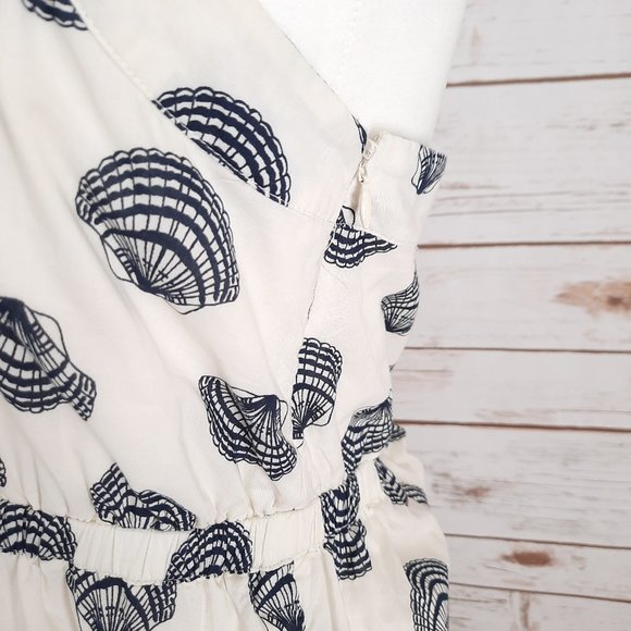 J. Crew Factory Sea Shell Print Maxi Sundress - Picture 5 of 12